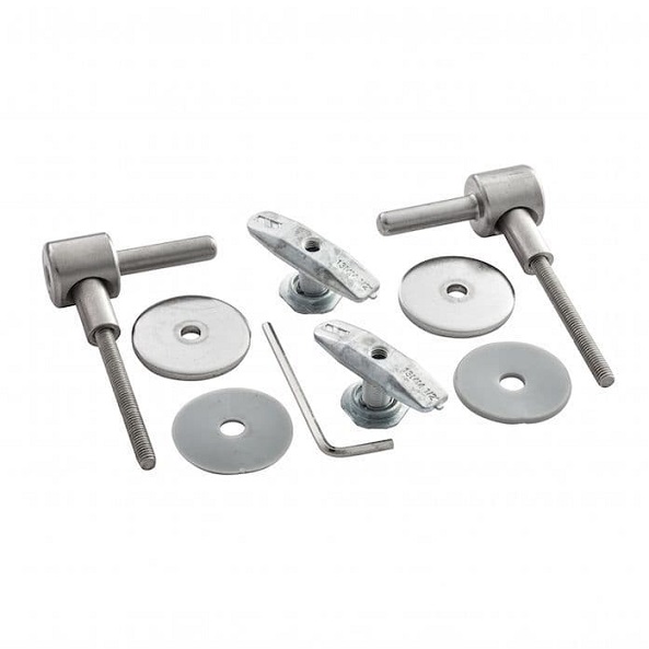 Ideal Standard 'White' Range Seat Hinges (New Style)