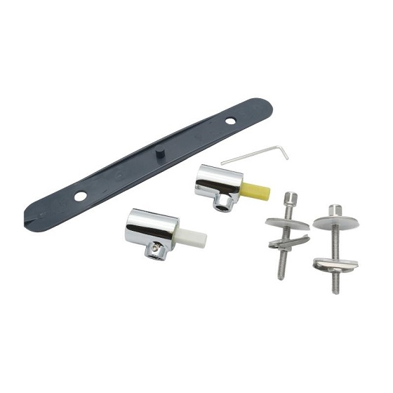 Twyford H001E Top Fix Soft Close Toilet Seat Hinge Pack Kingsway Plumbing
