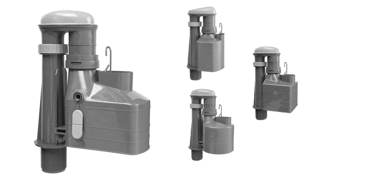 Derwent Macdee Metro 3 Part Syphon (8